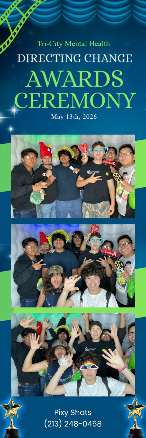 Tri-City Mental Health Directing Change Awards photo strip